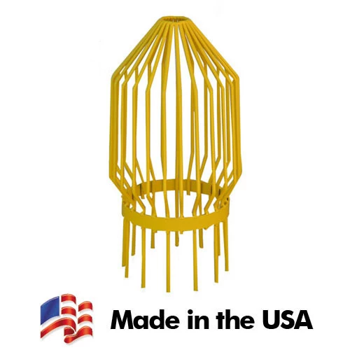 Agri Drain Standard Yellow Bar Guard, BG08, 8 IN 3 Agri Drain Standard Yellow Bar Guard, BG08, 8 IN