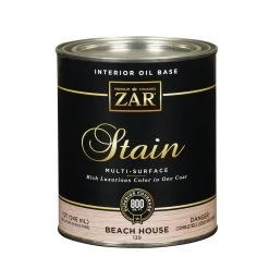 Zar Interior Oil Base Stain, 13912, Beach House, 1 Quart