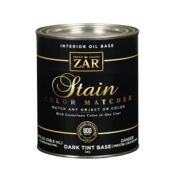 Zar Interiro Oil Base Stain, Dark Tint Base, 14512, 26 OZ
