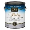 Zar Interior Water Base Polyurethane Crystal Clear, Satin, 32513, 1 Gallon -Home Improvement Sales Store sftp a s assets20210518000000032