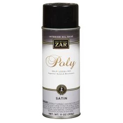 Zar Interior Oil Base Polyurethane Spray, Satin, 32907, 11 OZ