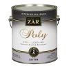 Zar Interior Oil Base Polyurethane, Satin, 32913, 1 Gallon -Home Improvement Sales Store sftp a s assets20210518000000038