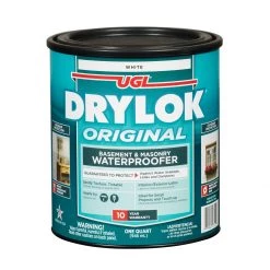 Drylok Latex Base Waterproofer, 27512, White, 1 Quart