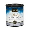 Zar Exterior Water Base Poly High Performance, Satin, 32712, 1 Quart -Home Improvement Sales Store sftp a s assets20210525000000008