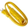 Woods 3-Outlet Extension Cord with Power Tap, 863, Yellow, 3 FT -Home Improvement Sales Store sftp a s assets20210629000000021