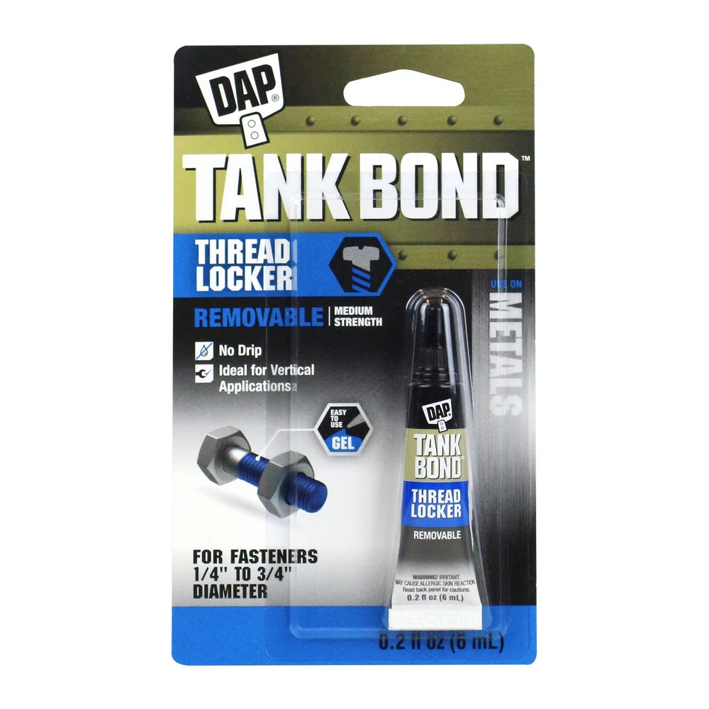 DAP Tank Bond Threadlocker-Removable, 7079800165, 0.2 OZ 4 DAP Tank Bond Threadlocker-Removable, 7079800165, 0.2 OZ - Image 2