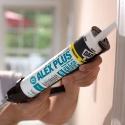 DAP Alex Plus All Purpose Acrylic Latex Caulk Plus Silicone, 7079818156, Clear, 10.1 OZ -Home Improvement Sales Store sftp a s assets20210730000000224