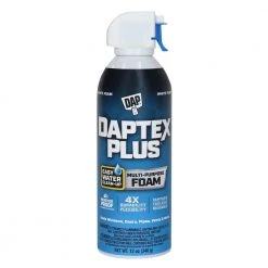 Home Improvement Sales Store 24 DAP DAPtex Plus Multi-Purpose Foam Sealant, 7079818836, Bright White, 12 OZ
