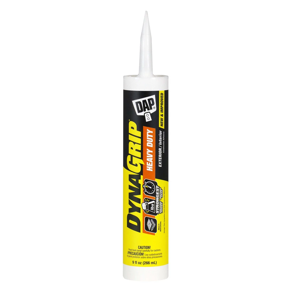 DAP DynaGrip Heavy Duty Construction Adhesive, 7079827509, White, 9 OZ 3 DAP DynaGrip Heavy Duty Construction Adhesive, 7079827509, White, 9 OZ
