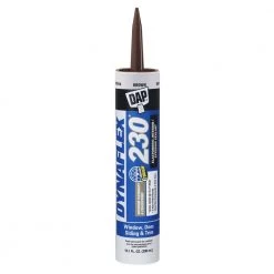 DAP Dynaflex 230 Premium Elastomeric Sealant, 7079818418, Brown, 10.1 OZ