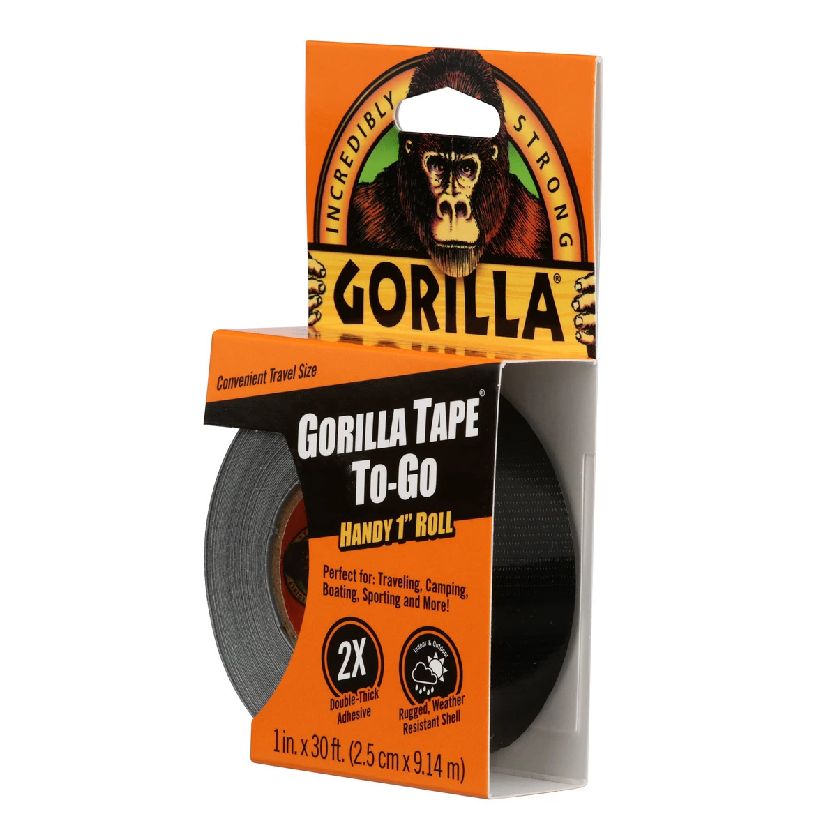 Gorilla Tape-To-Go, 6100109, Black, 30 FT 4 Gorilla Tape-To-Go, 6100109, Black, 30 FT - Image 2