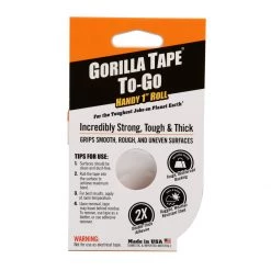 Gorilla Tape-To-Go, 6100109, Black, 30 FT 8 Gorilla Tape-To-Go, 6100109, Black, 30 FT -Home Improvement Sales Store sftp a s assets20210927000000027