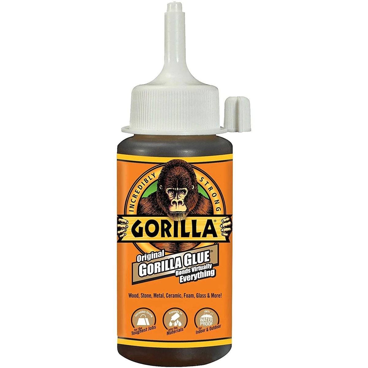 Gorilla Glue, 5000408, Brown, 4 OZ 3 Gorilla Glue, 5000408, Brown, 4 OZ