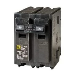 Square D Homeline Circuit Breaker 2-Pole, 20A, 120 / 240 V, 10 kA, HOM220CP