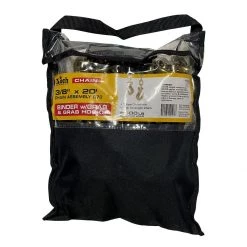 Koch Industries Binder Chain, Grade 70, Yellow Chromate, A06292, 3/8 IN x 20 FT