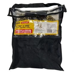 Koch Industries Binder Chain, Grade 70, Yellow Chromate, A06262, 5/16 IN x 20 FT