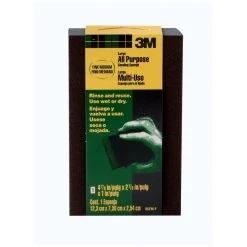 3M Sanding Sponge, 2-7/8 IN x 4-7/8 IN x 1 IN, Fine / Medium Grit, DSFM-F -Home Improvement Sales Store sftp a s assets20220322000000121