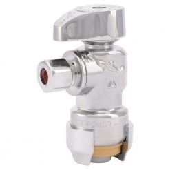SharkBite Shut Off Water Valve, 1/2 IN x 1/4 IN, 23336-0000LF