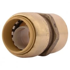 SharkBite Push-to-Connect Brass Adapter Fitting, 3/4 IN x 3/4 IN FNPT, U088LFA