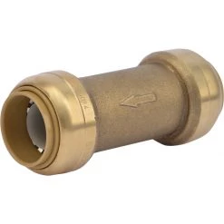 SharkBite Push-to-Connect Brass Check Valve, 3/4 IN, U2016-0000LFA