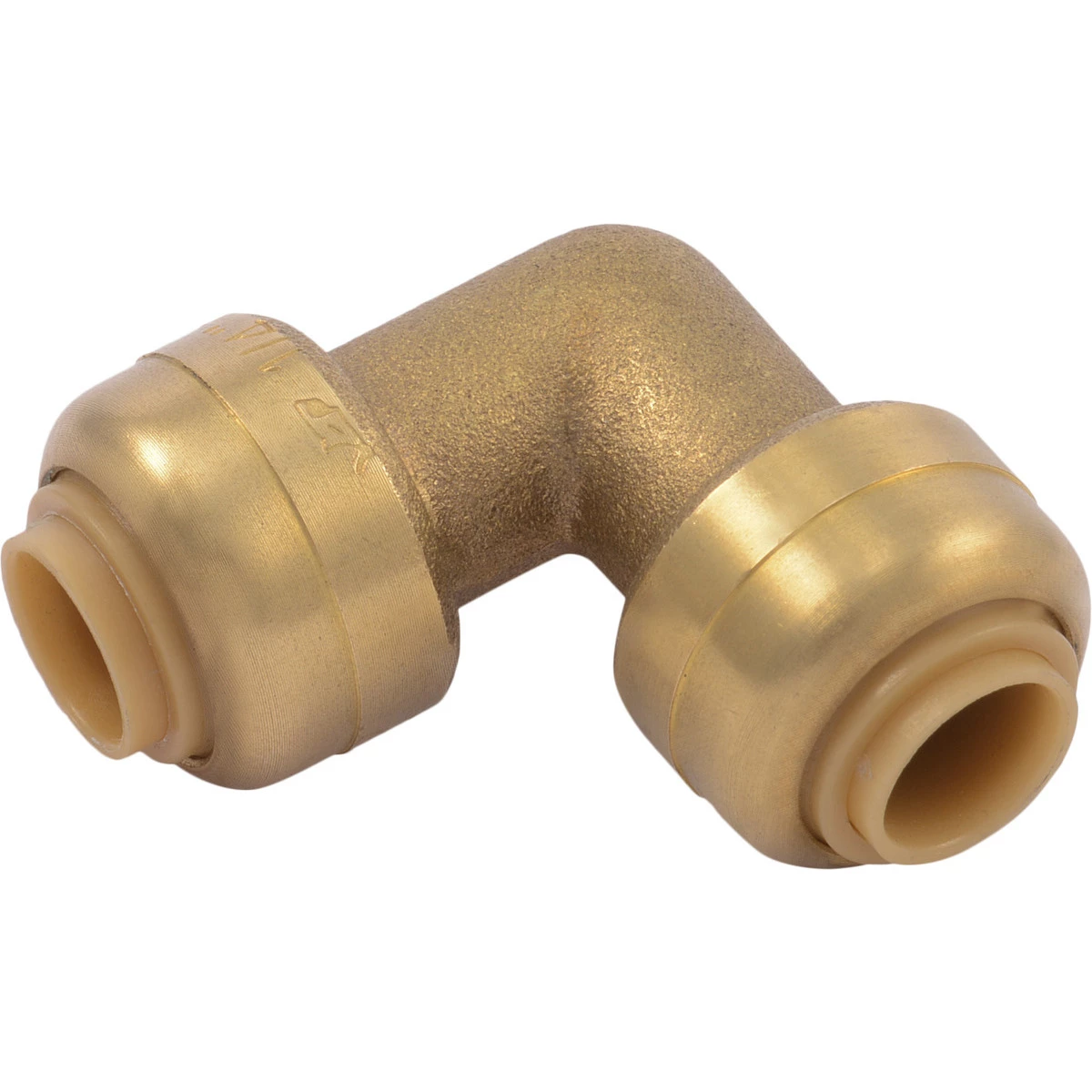 SharkBite Push-to-Connect Brass Elbow, 1/4 IN x 1/4 IN, U244LFA 3 SharkBite Push-to-Connect Brass Elbow, 1/4 IN x 1/4 IN, U244LFA