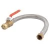 SharkBite Stainless Steel Water Heater Flex Hose with Ball Valve, 3/4 IN Push-to-Connect x 3/4 IN FNPT, 18 IN, U3088FLEX18BVLF -Home Improvement Sales Store sftp a s assets20220325000000045