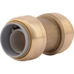 SharkBite Push-to-Connect Brass Polybutylene Conversion Coupling Fitting, 3/4 IN, U4016LFA