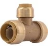 SharkBite Push-to-Connect Brass Reducing Tee Fitting, 3/4 IN x 3/4 IN x 1/2 IN, U412LFA -Home Improvement Sales Store sftp a s assets20220325000000063
