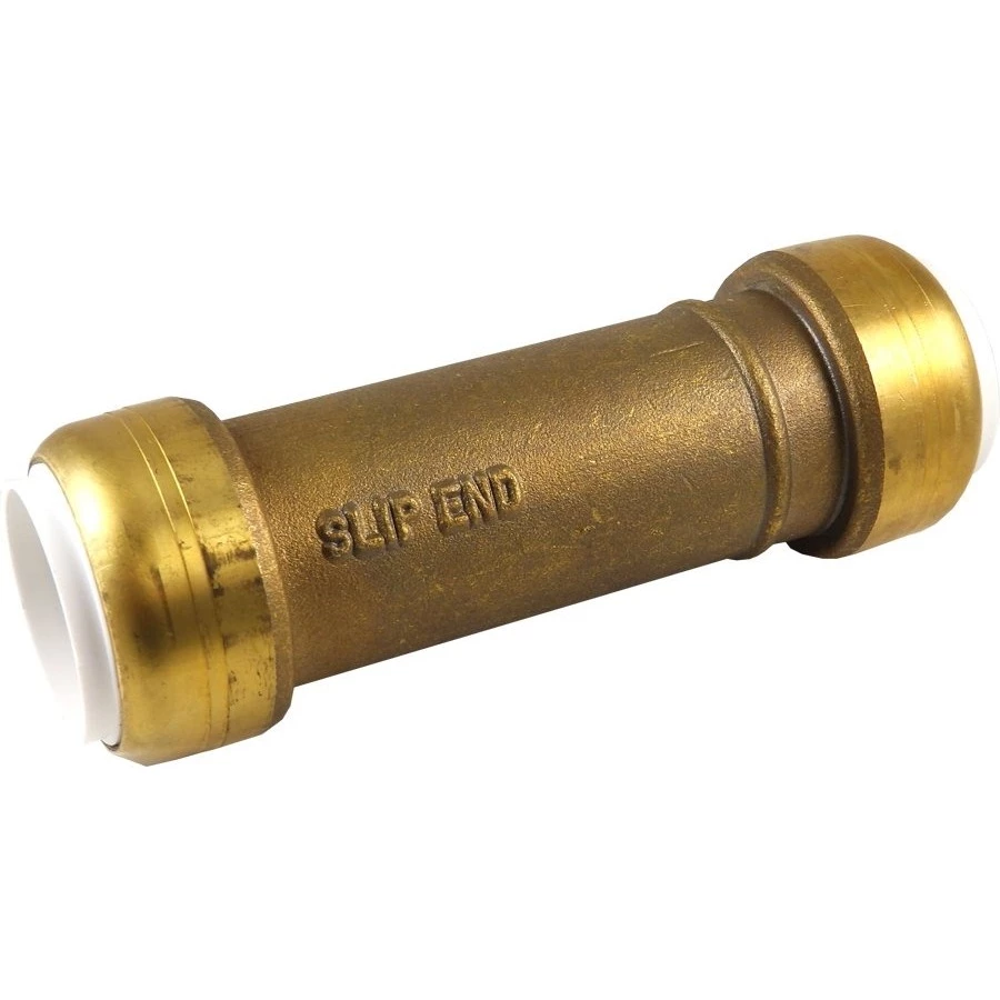 SharkBite Push-to-Connect Brass PVC Slip Coupling, 3/4 IN, UIP3016A 3 SharkBite Push-to-Connect Brass PVC Slip Coupling, 3/4 IN, UIP3016A