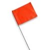 Blackburn Vinyl Flag with 21 IN Wire Staff, Orange, 100-Pack, 231WF, 2.5 IN x 3.5 IN -Home Improvement Sales Store sftp a s assets20220412000000004 1