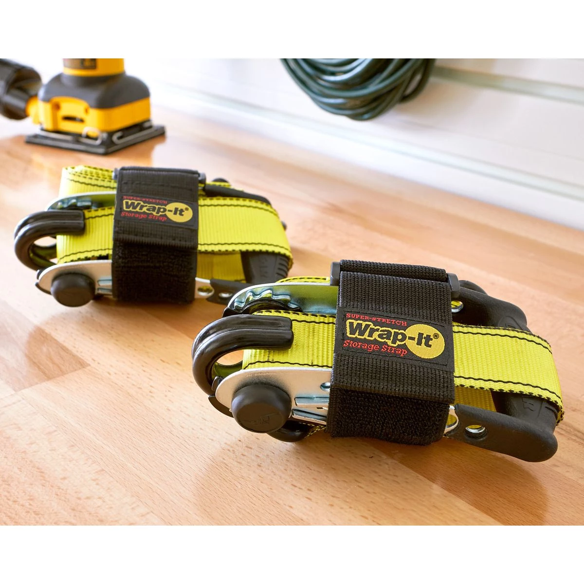 Wrap-It Storage Super-Stretch Straps, Elastic Hook and Loop Cinch Straps, 12 IN, 4-Pack, 704-12B 6 Wrap-It Storage Super-Stretch Straps, Elastic Hook and Loop Cinch Straps, 12 IN, 4-Pack, 704-12B - Image 4