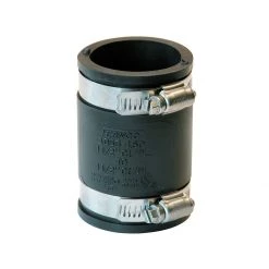 Fernco 1-1/2 IN CI/PL to 1-1/2 IN CI/PL Flexible PVC Coupling, P1056-150