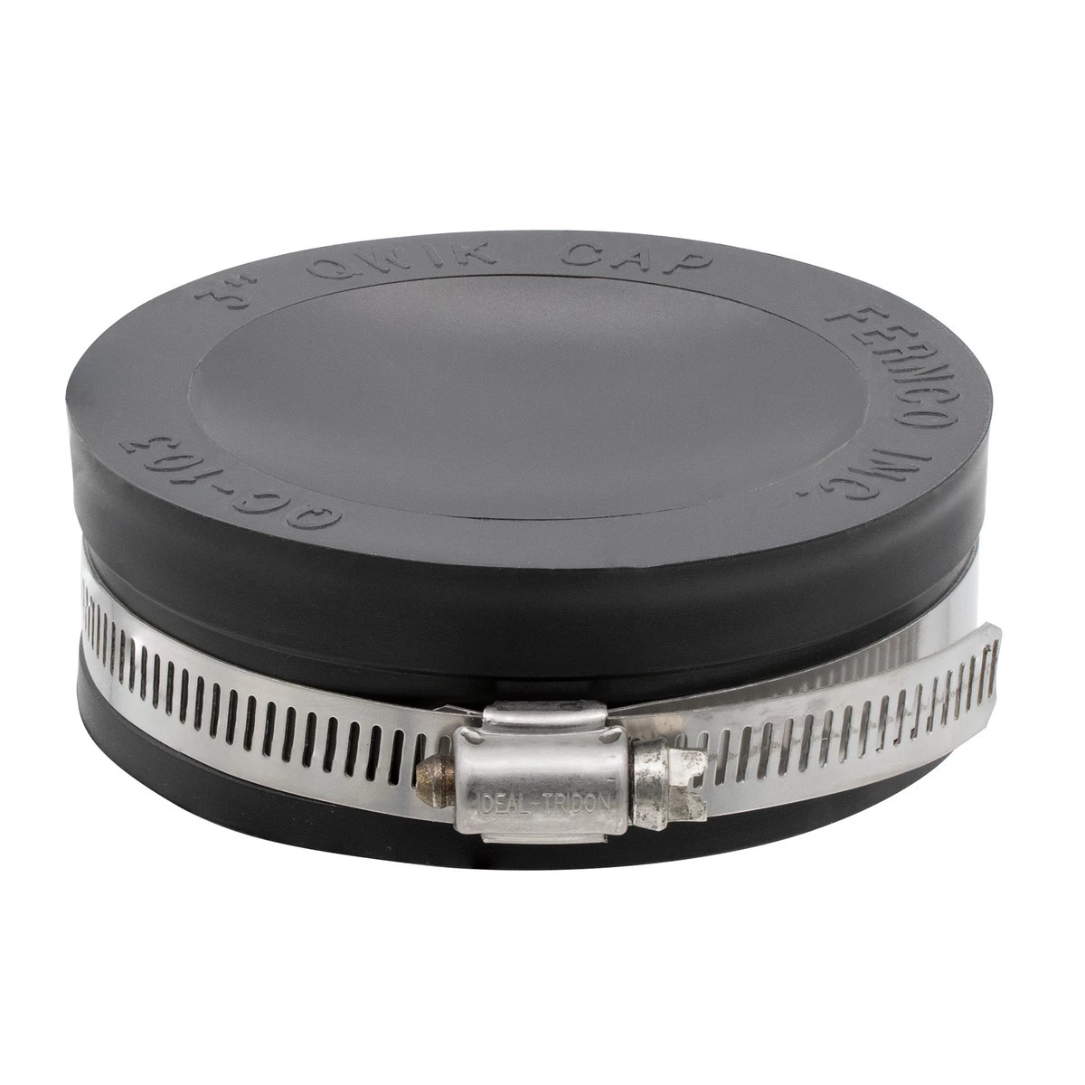 Fernco 3 IN Qwik Cap, PQC-103 3 Fernco 3 IN Qwik Cap, PQC-103