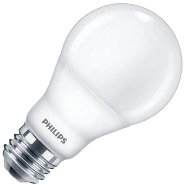 Philips LED Bulb, 8.8 Watt (60 Watt Equivalent), Dimmable, Warm White, 800 Lumens, 479444 3 Philips LED Bulb, 8.8 Watt (60 Watt Equivalent), Dimmable, Warm White, 800 Lumens, 479444