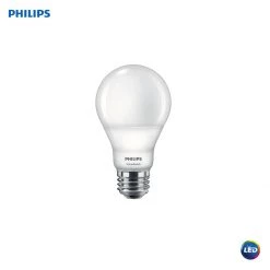 Philips LED Bulb, 9.5 Watt (60 Watt Equivalent), Soft White, 800 Lumens, Indoor-Outdoor, 542803