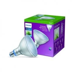 Philips LED Grow Light, 15.5 Watt (100 Watt Equivalent), Daylight, 1325 Lumens, 4-Pack, 555300