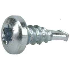Power Pro Premium Star Drive Pan Sheet Metal Screws, Silver, 225-Pack, 116115, #8-18 x 1/2 IN
