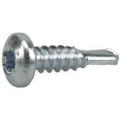 Power Pro Premium Star Drive Pan Sheet Metal Screws, Silver, 127-Pack, 116118, #10-16 x 1/2 IN