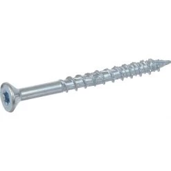 Power Pro Star Drive Flat Head Multi-Material Interior Screw, 20-Pack, 116724, #8 x 2 IN