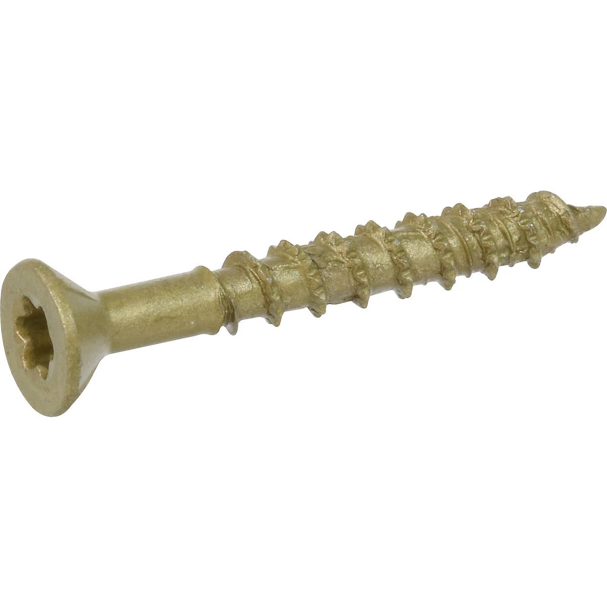 Power Pro Star Drive Flat Head Multi-Material Exterior Screw, Bronze, 15-Pack, 116798, #10 x 1-1/2 IN 3 Power Pro Star Drive Flat Head Multi-Material Exterior Screw, Bronze, 15-Pack, 116798, #10 x 1-1/2 IN