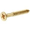 Hillman Phillips Flat Head Wood Screw, Brass, 10-Pack, 7270, #8 x 3-3/4 IN -Home Improvement Sales Store sftp a s assets20220602000000095