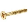 Hillman Phillips Flat Head Wood Screw, Brass, 10-Pack, 7258, #6 x 3-3/4 IN -Home Improvement Sales Store sftp a s assets20220602000000097