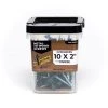 Big Timber Evergreen GN03 Woodbinder Screw, 1/4 Drive, 100-Count Bucket, WB2E-100, #10 x 2 IN -Home Improvement Sales Store sftp a s assets20220728000000056