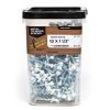Big Timber Brite White WT01 Woodbinder Screw, 1/4 Drive, 500-Count Bucket, WB112BW-500, #10 x 1-1/2 IN -Home Improvement Sales Store sftp a s assets20220729000000025